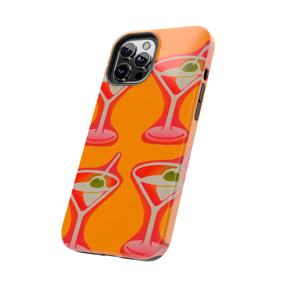 "shaken, not stirred” airbrush iPhone case