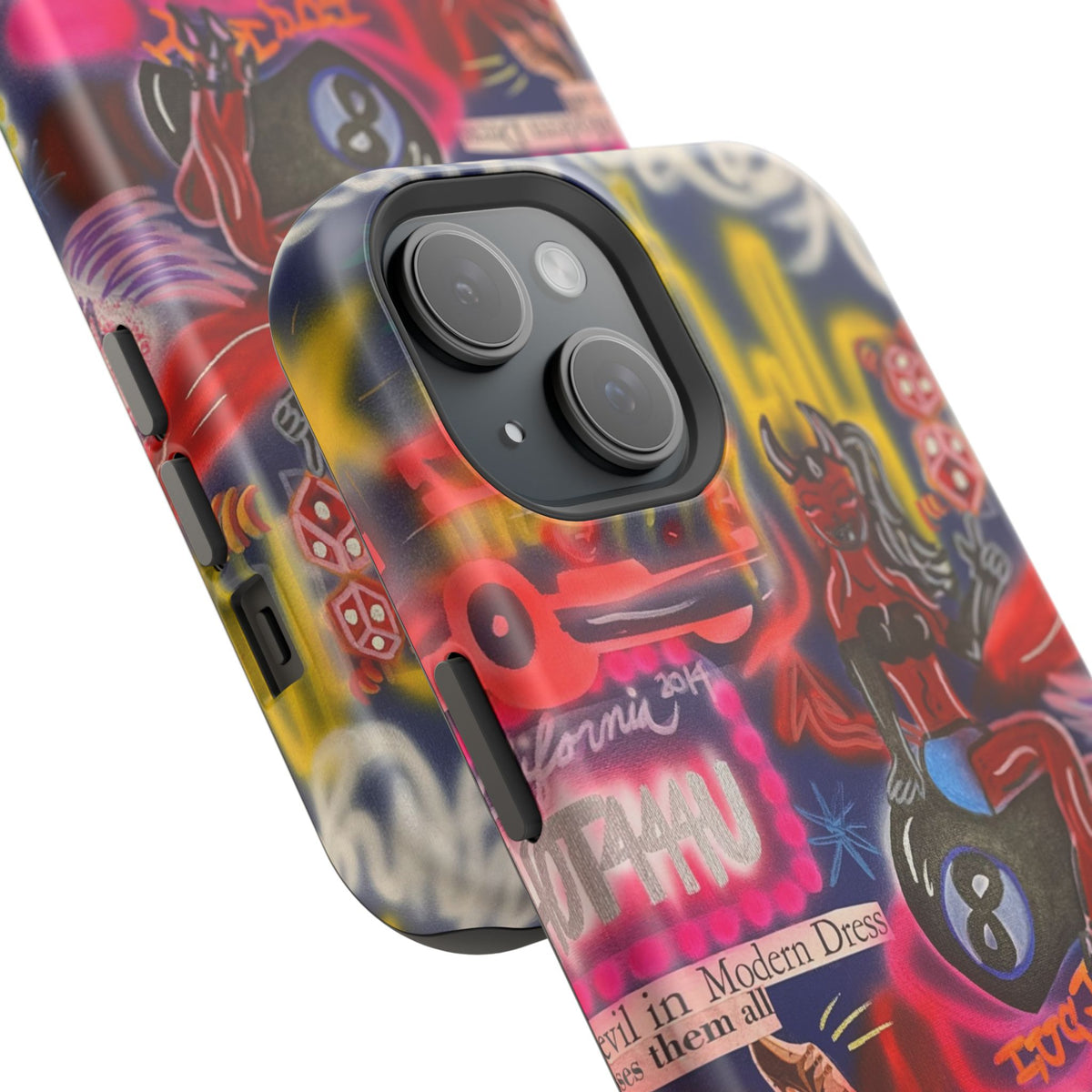 MagSafe "im an angel" airbrush iPhone case
