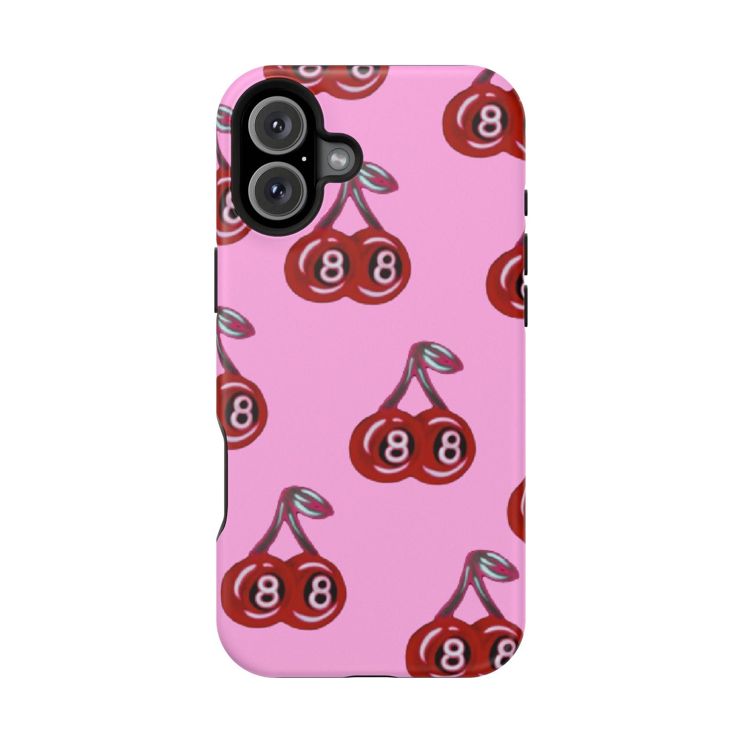 MagSafe "cami cherry pink" Airbrush iPhone Hülle