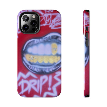 "tooth drip" airbrush iPhone case