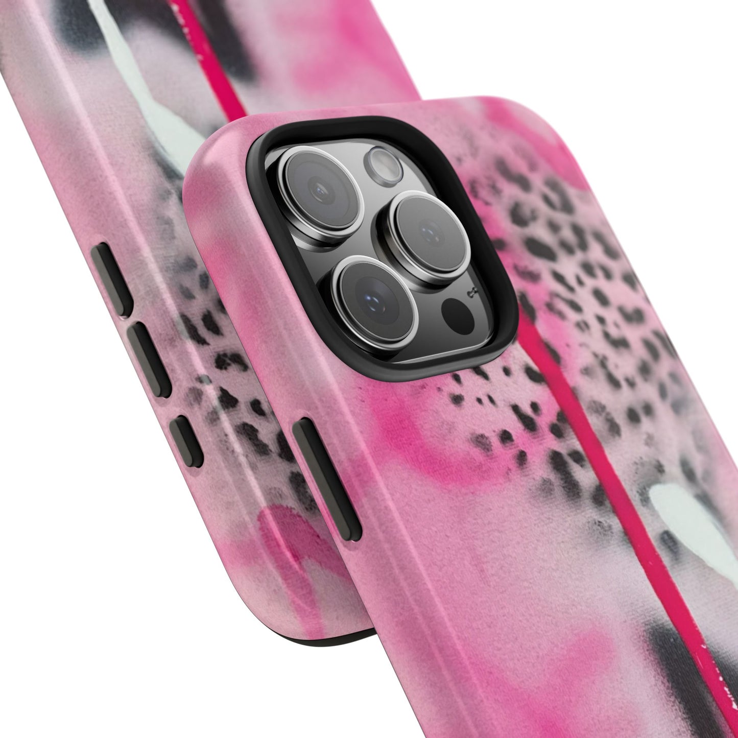 "pink cheetah" airbrush iPhone case