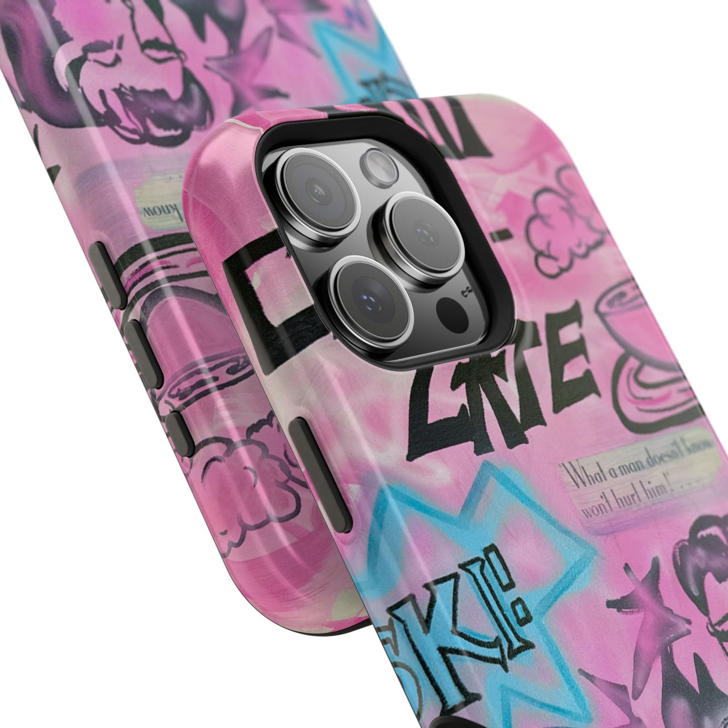 MagSafe "avant le ski" airbrush iPhone case