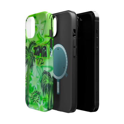 MagSafe "tampa, fl" airbrush iPhone case