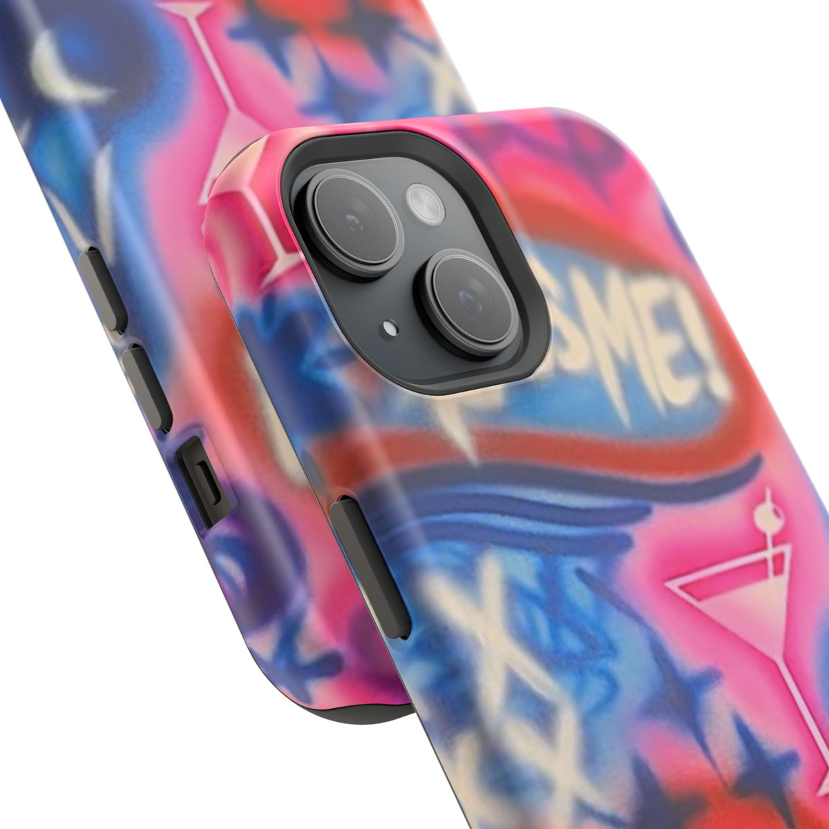 MagSafe "kiss me pt. 2" Airbrush iPhone Hülle
