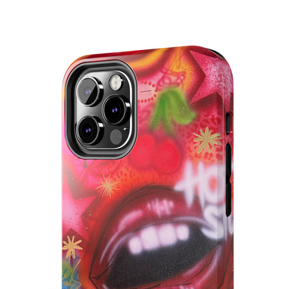 "hot stuff" airbrush iPhone case