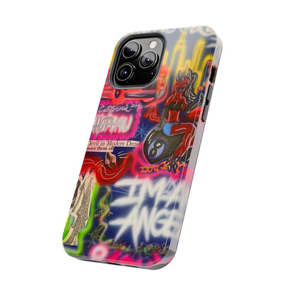 "im an angel" airbrush iPhone case