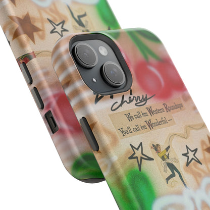 MagSafe "the rodeo" airbrush iPhone case