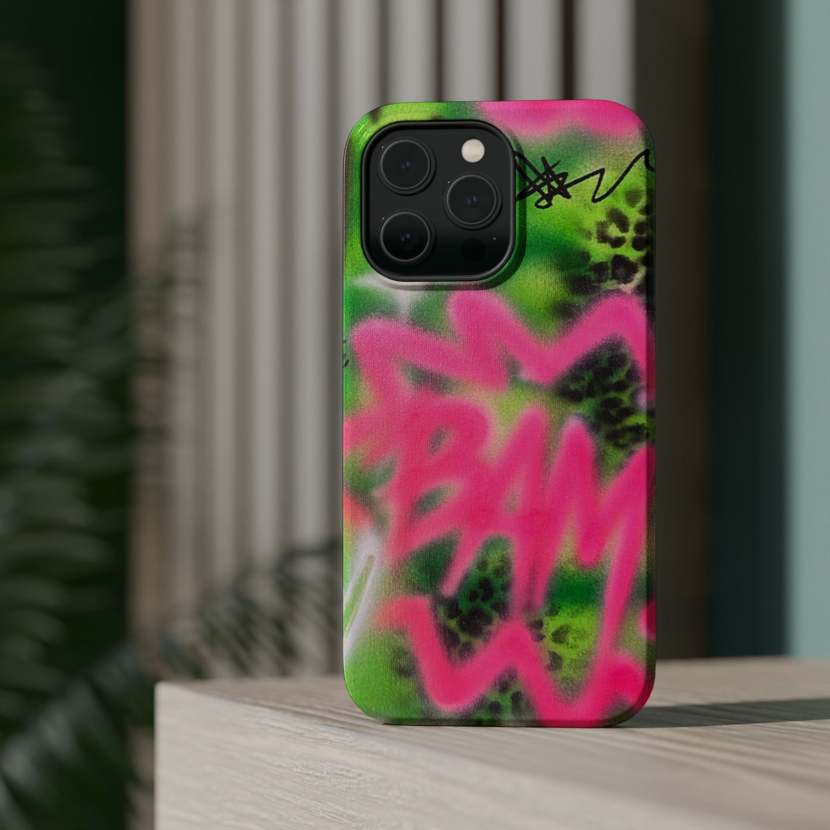 MagSafe "BAM! pt. 2" airbrush iPhone case