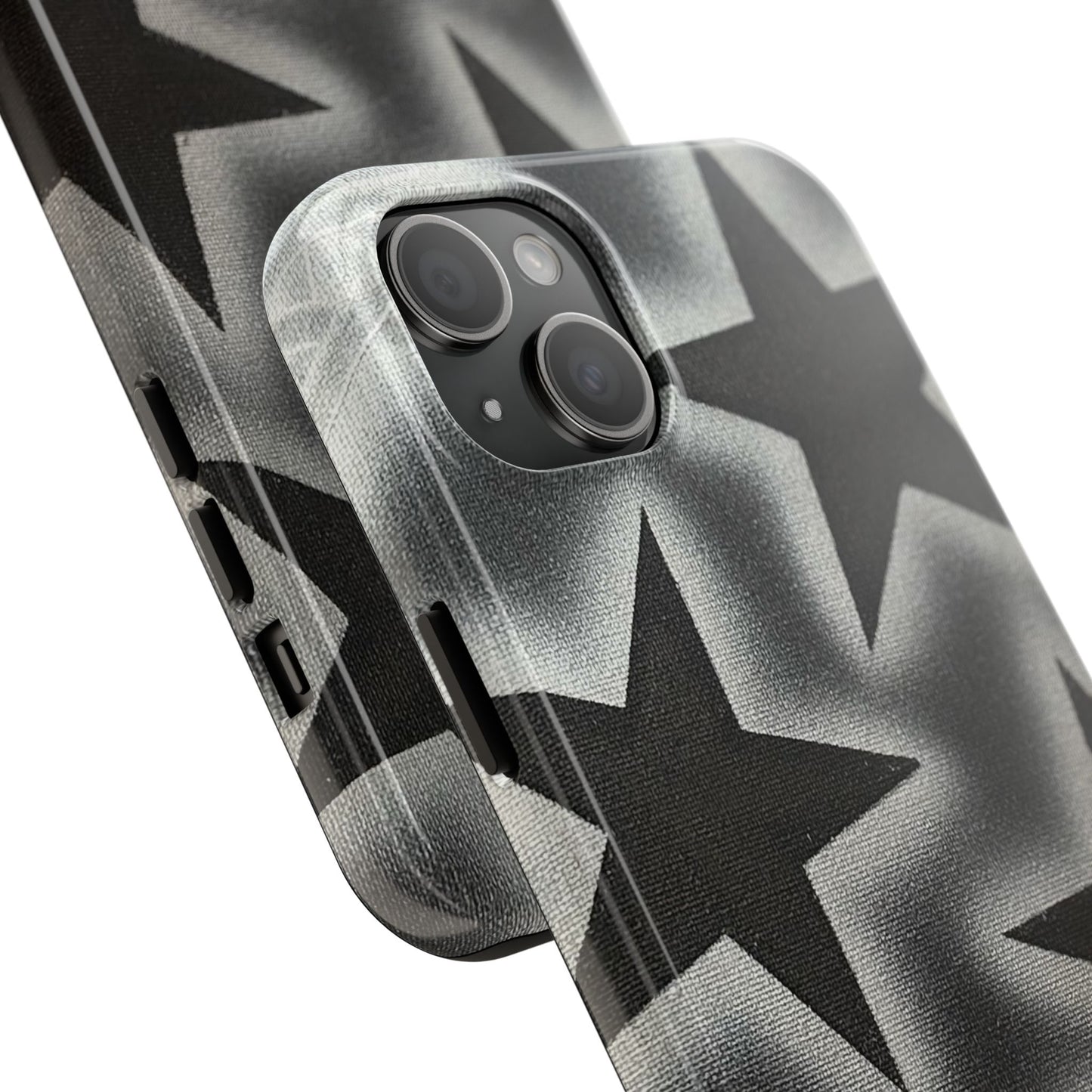 "chrome stars" airbrush iPhone case