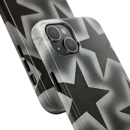 "chrome stars" airbrush iPhone case