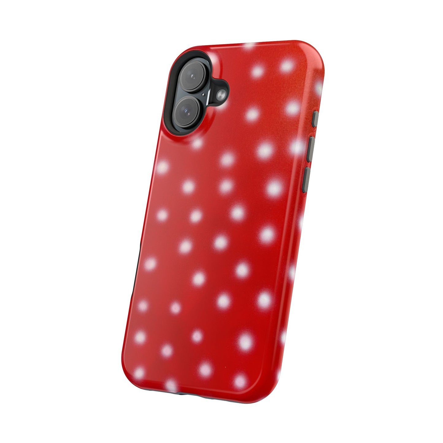 MagSafe "cherry crush polka dot" airbrush iPhone case