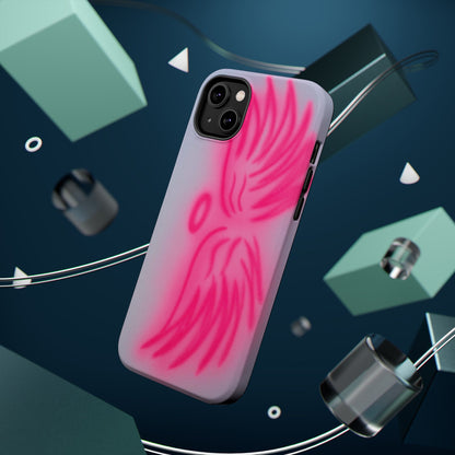 MagSafe "angel wings" airbrush iPhone case
