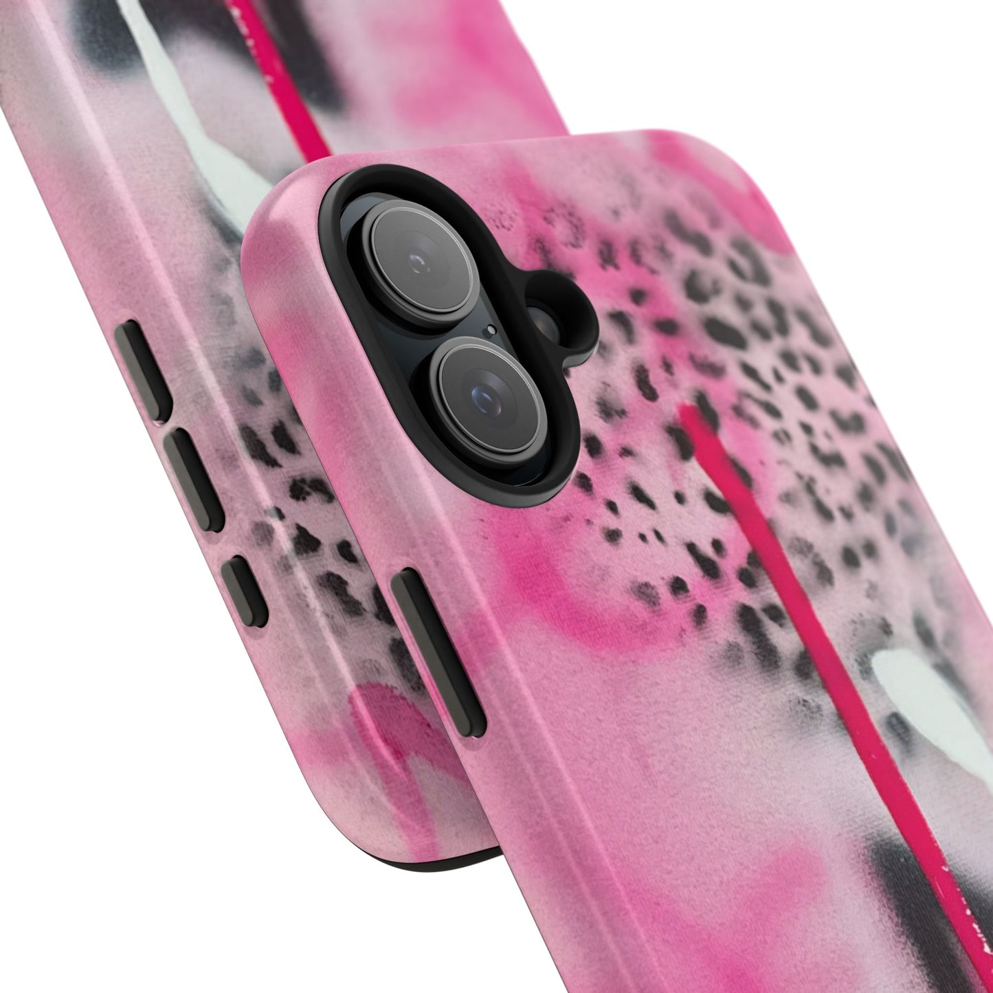 "pink cheetah" airbrush iPhone case