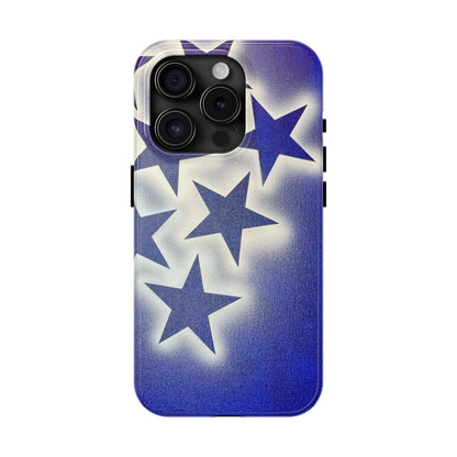 "frosted galaxy" airbrush iPhone case