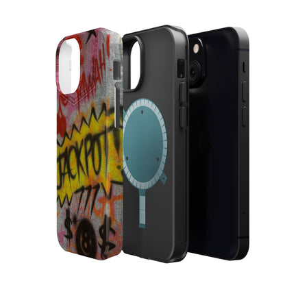 MagSafe "JACKPOT!" airbrush iPhone case