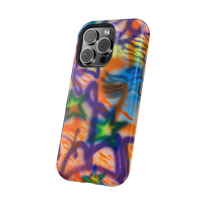 MagSafe "streetwear angel" airbrush iPhone case