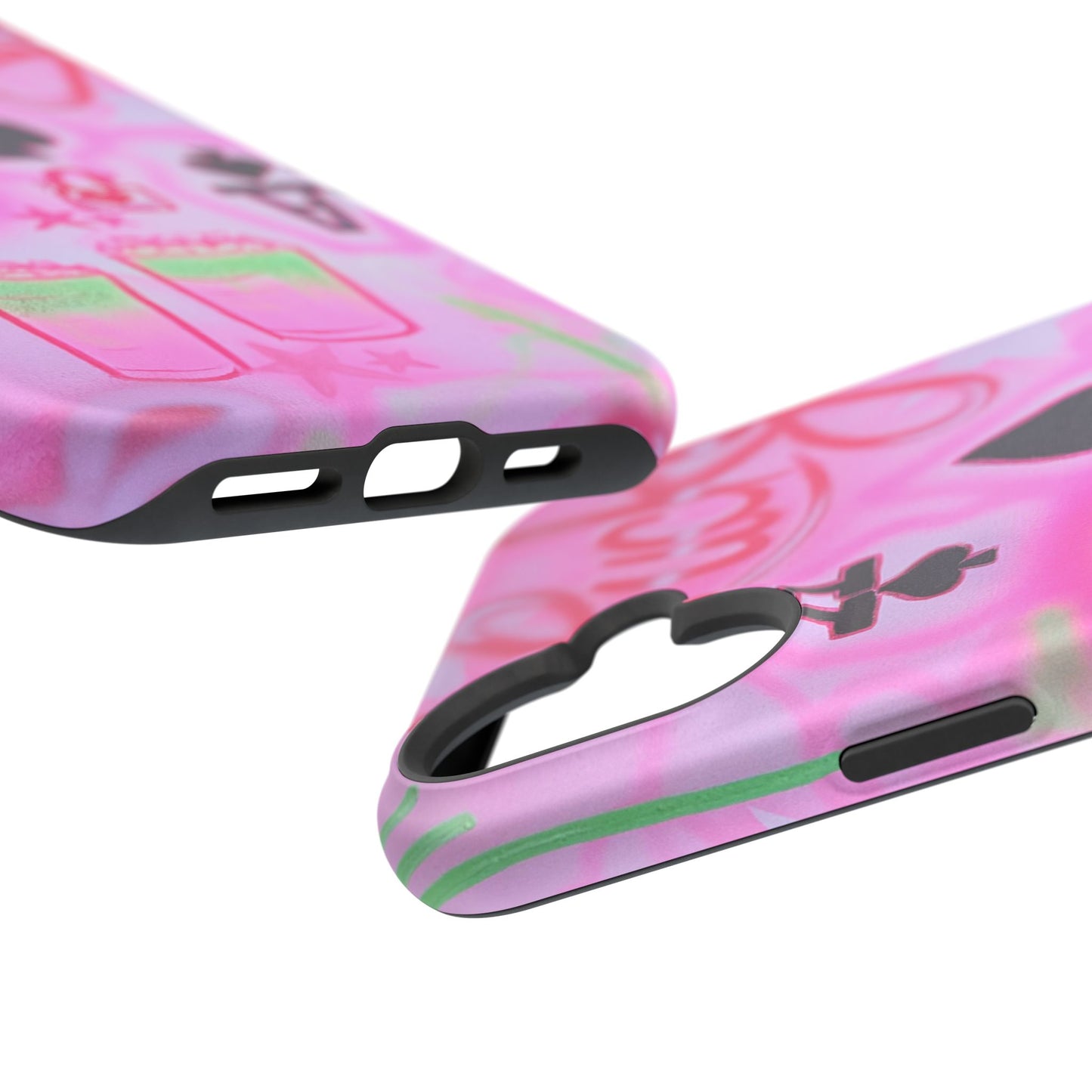 MagSafe "lucky ace" airbrush iPhone case
