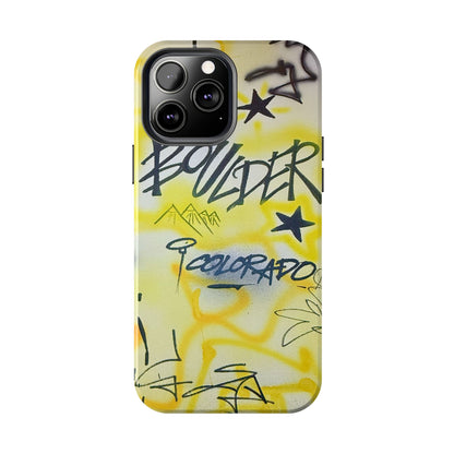 "boulder" airbrush iPhone case