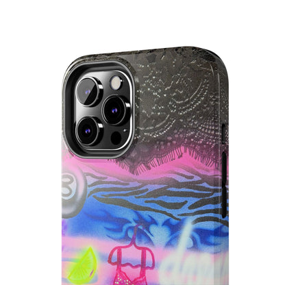 "dream life pt. 2" airbrush iPhone case
