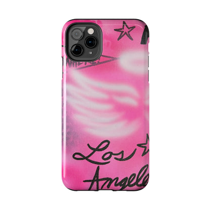 "pink angel wings" airbrush iPhone case