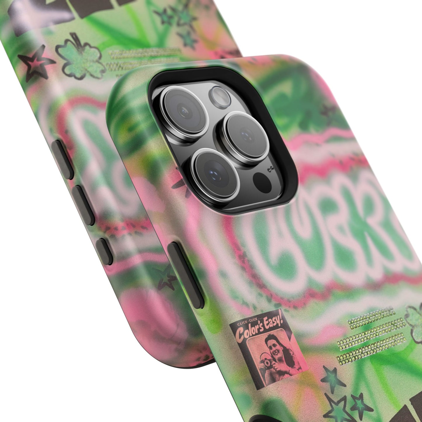 MagSafe "so lucky" airbrush iPhone case