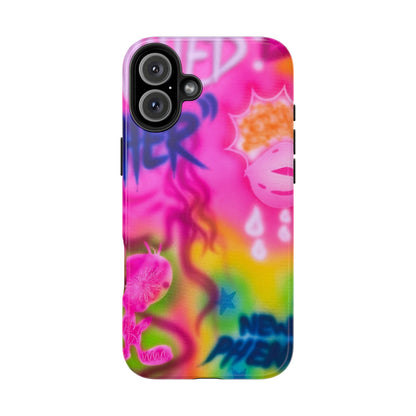 "wanted" airbrush iPhone case