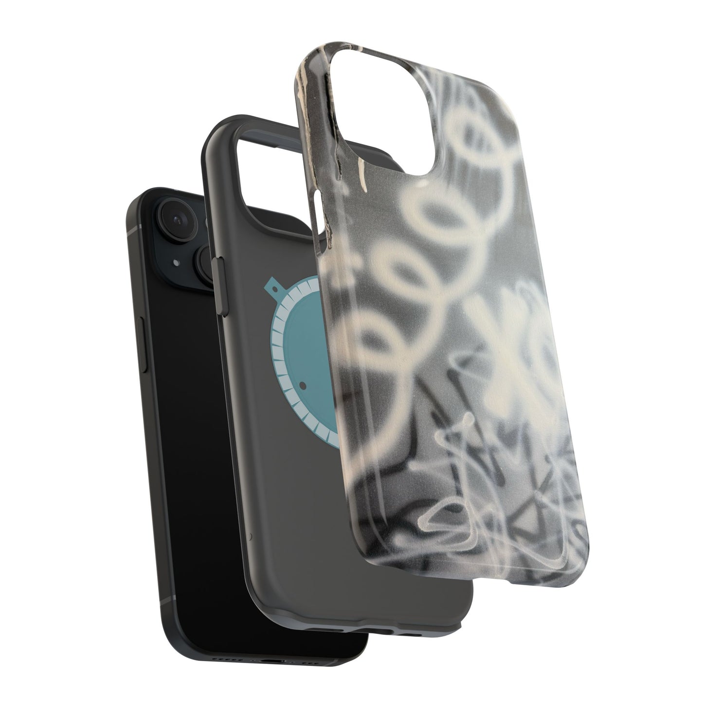 MagSafe "spatial blur" airbrush iPhone case