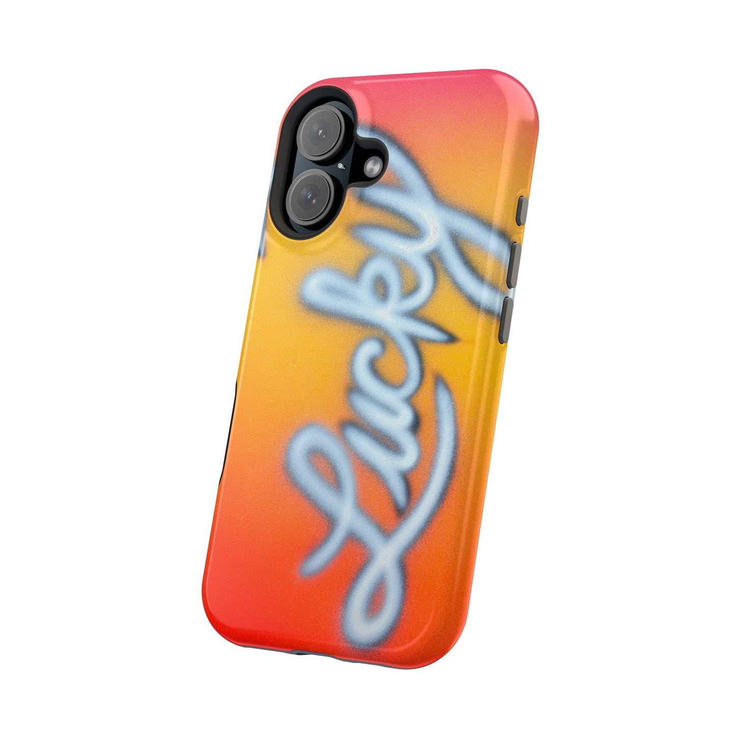 MagSafe "lucky" airbrush iPhone case