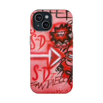 MagSafe "San Diego" Airbrush iPhone-Hülle