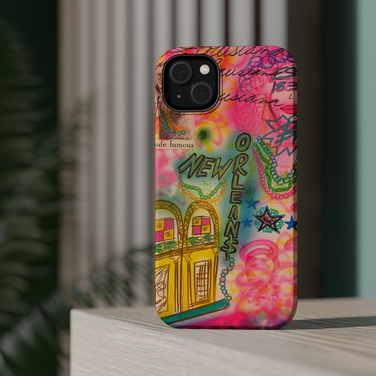MagSafe "new orleans, la" Airbrush iPhone Hülle