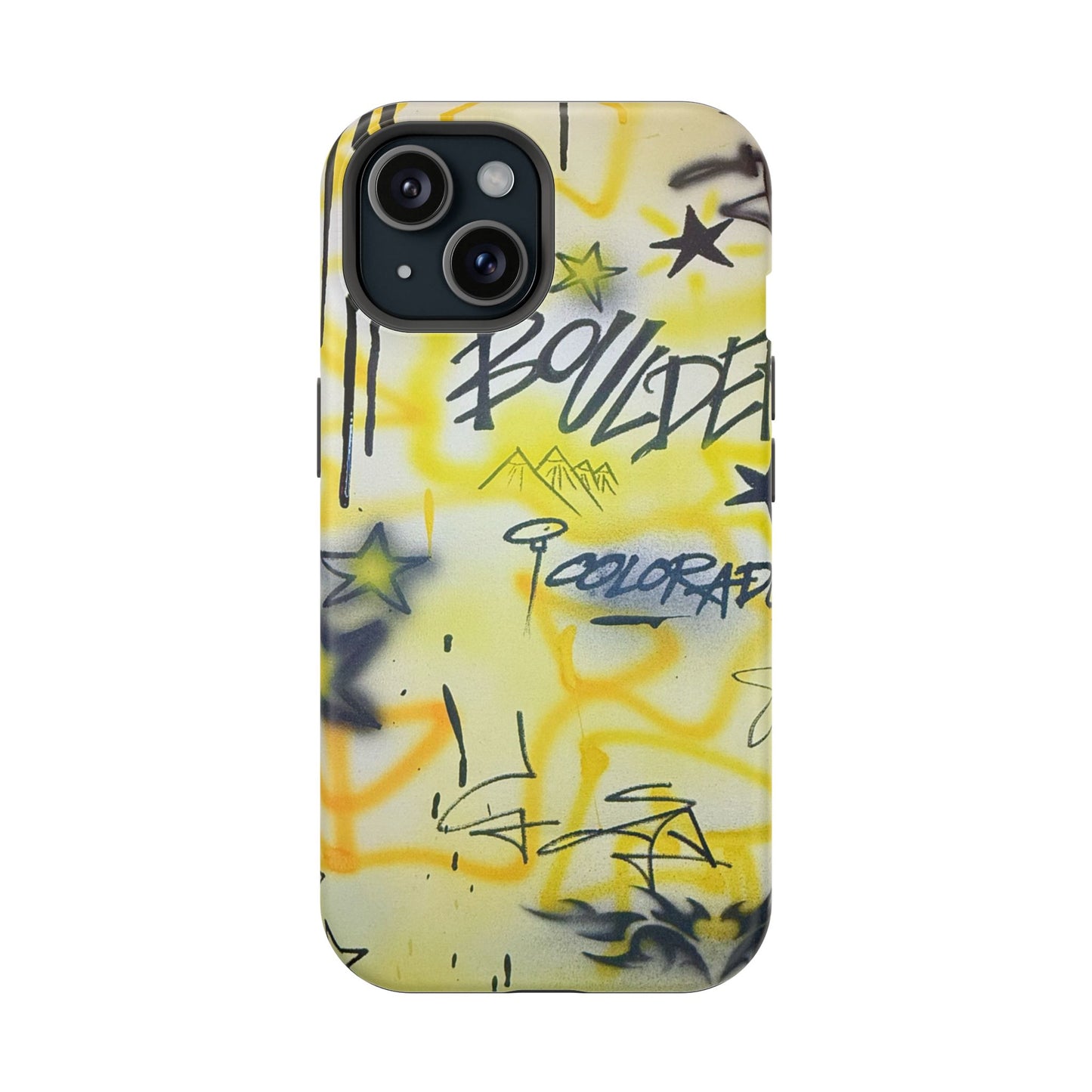 MagSafe "boulder" airbrush iPhone case