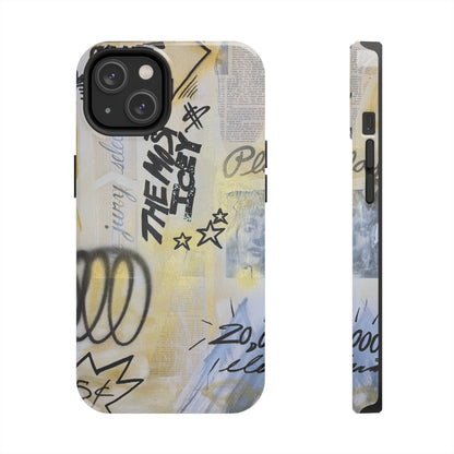 "golden glacier" airbrush iPhone case