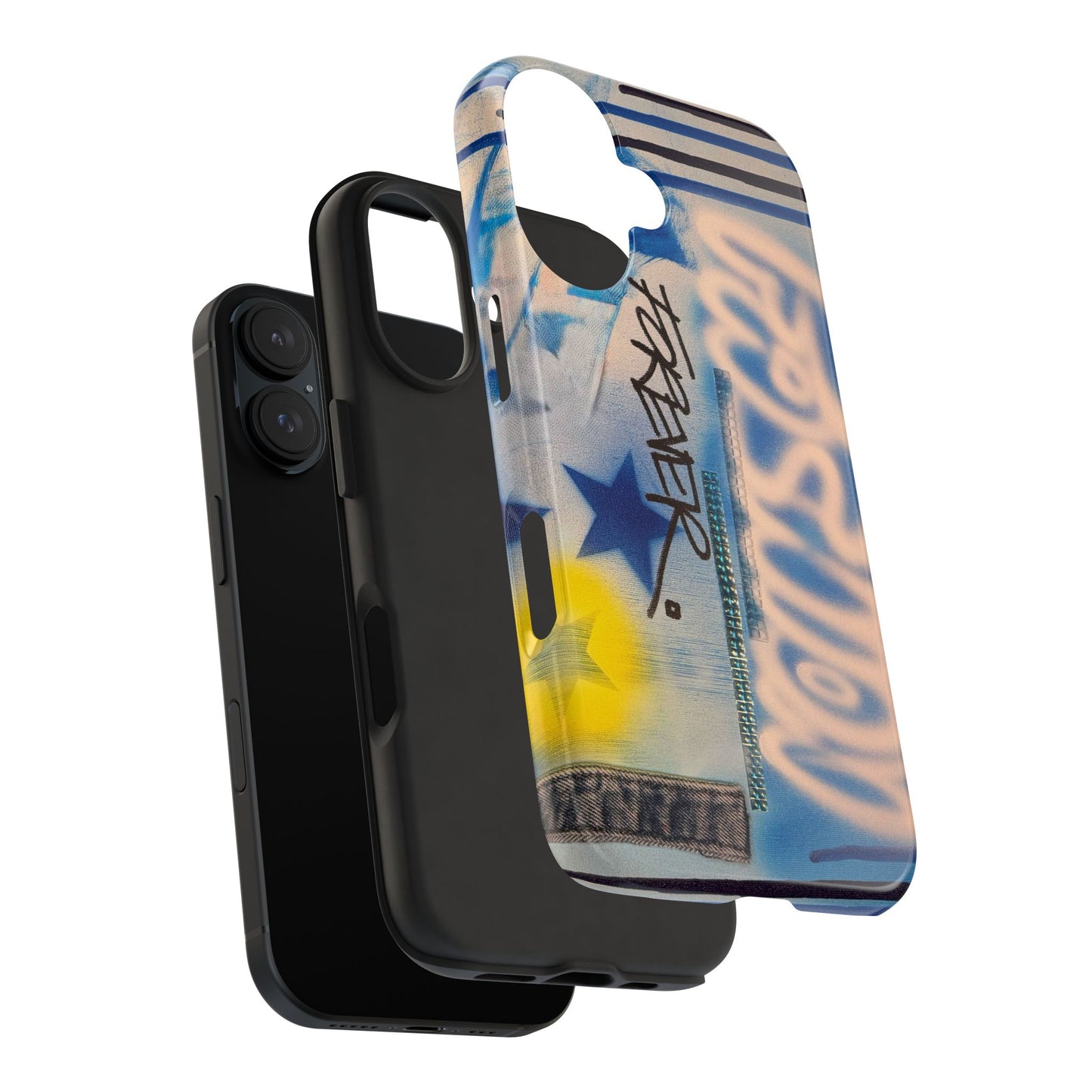 "fashion forever" airbrush iPhone case