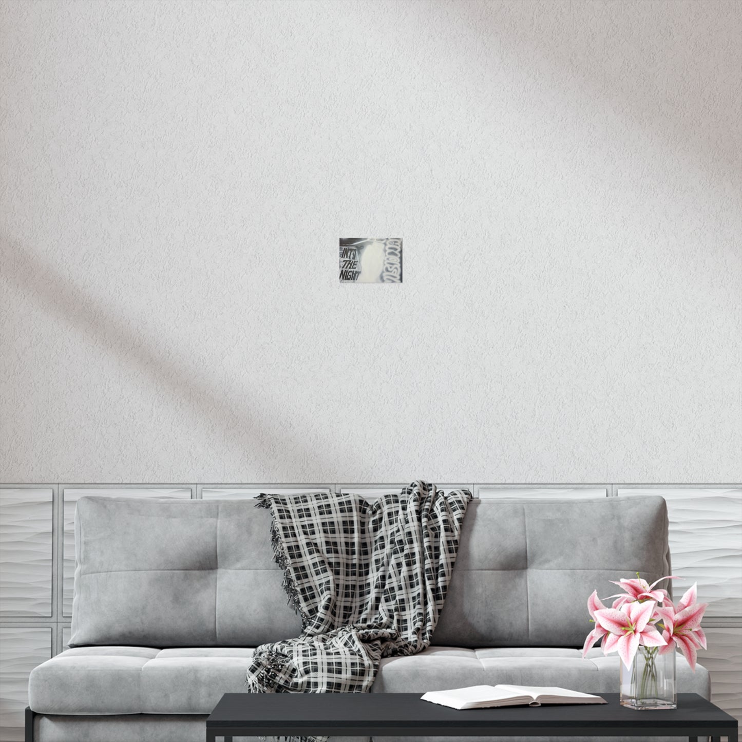 "into the night" horizontal print