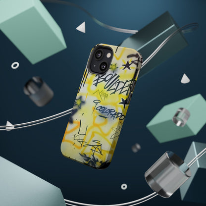 MagSafe "boulder" airbrush iPhone case