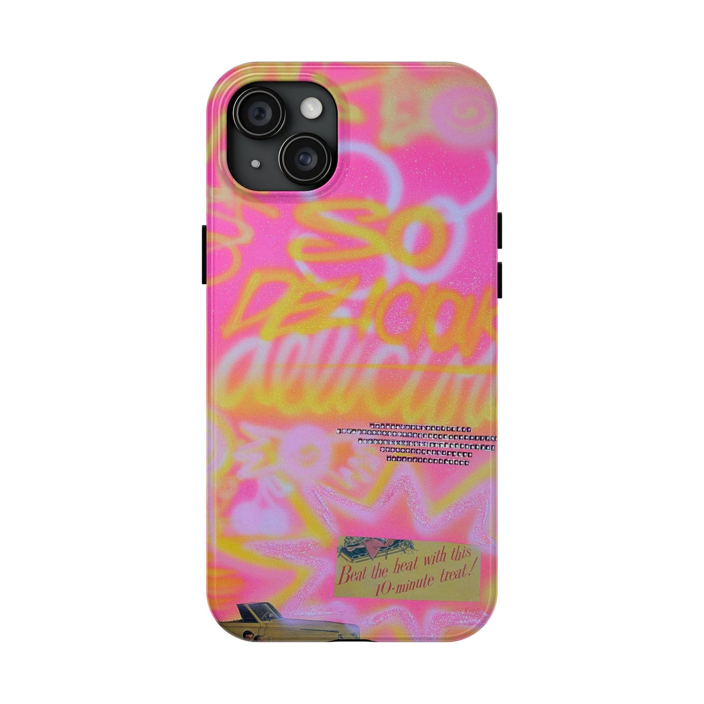 "so delicious" airbrush iPhone case
