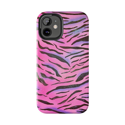 "glitter zebra" airbrush iPhone case