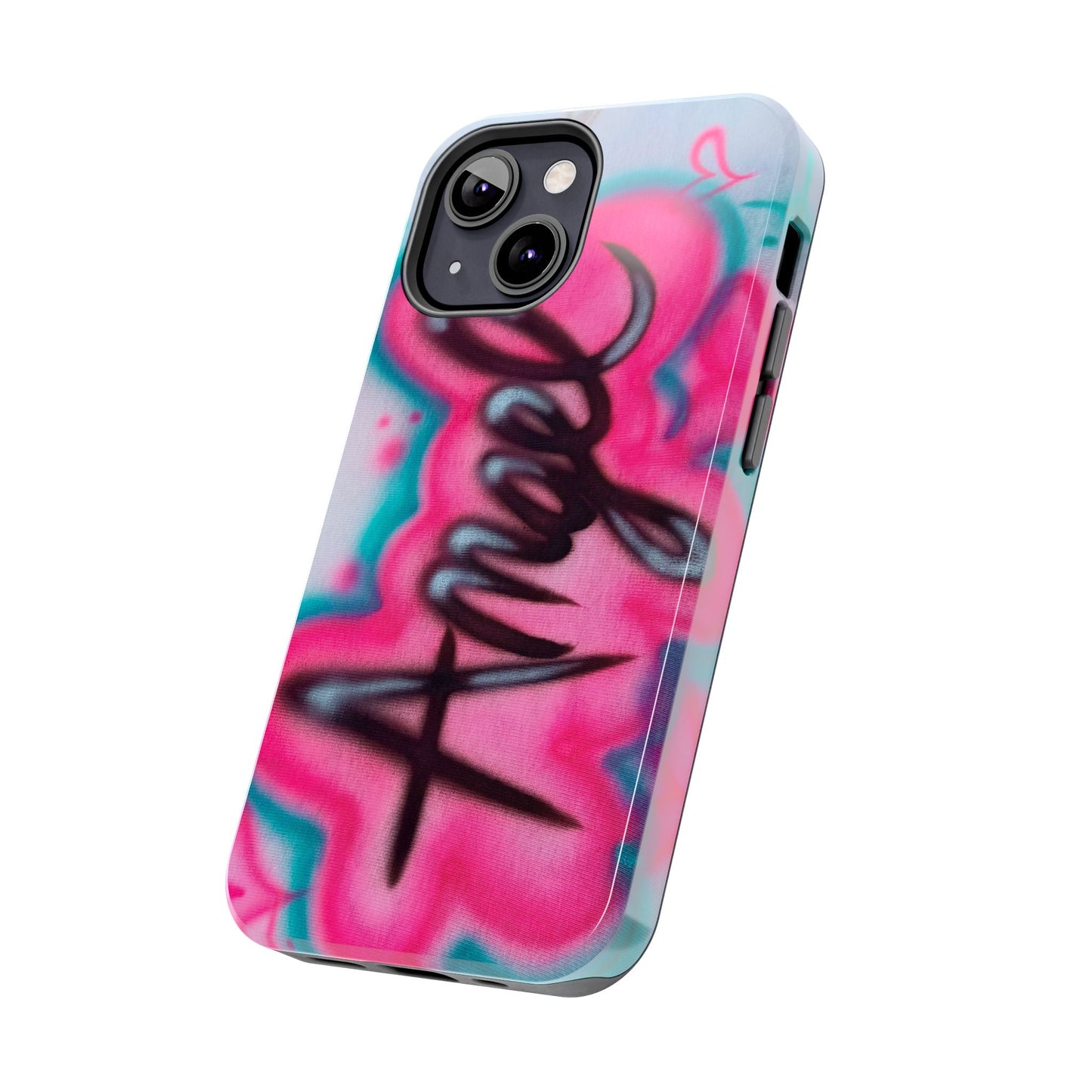 "angel" airbrush iPhone case