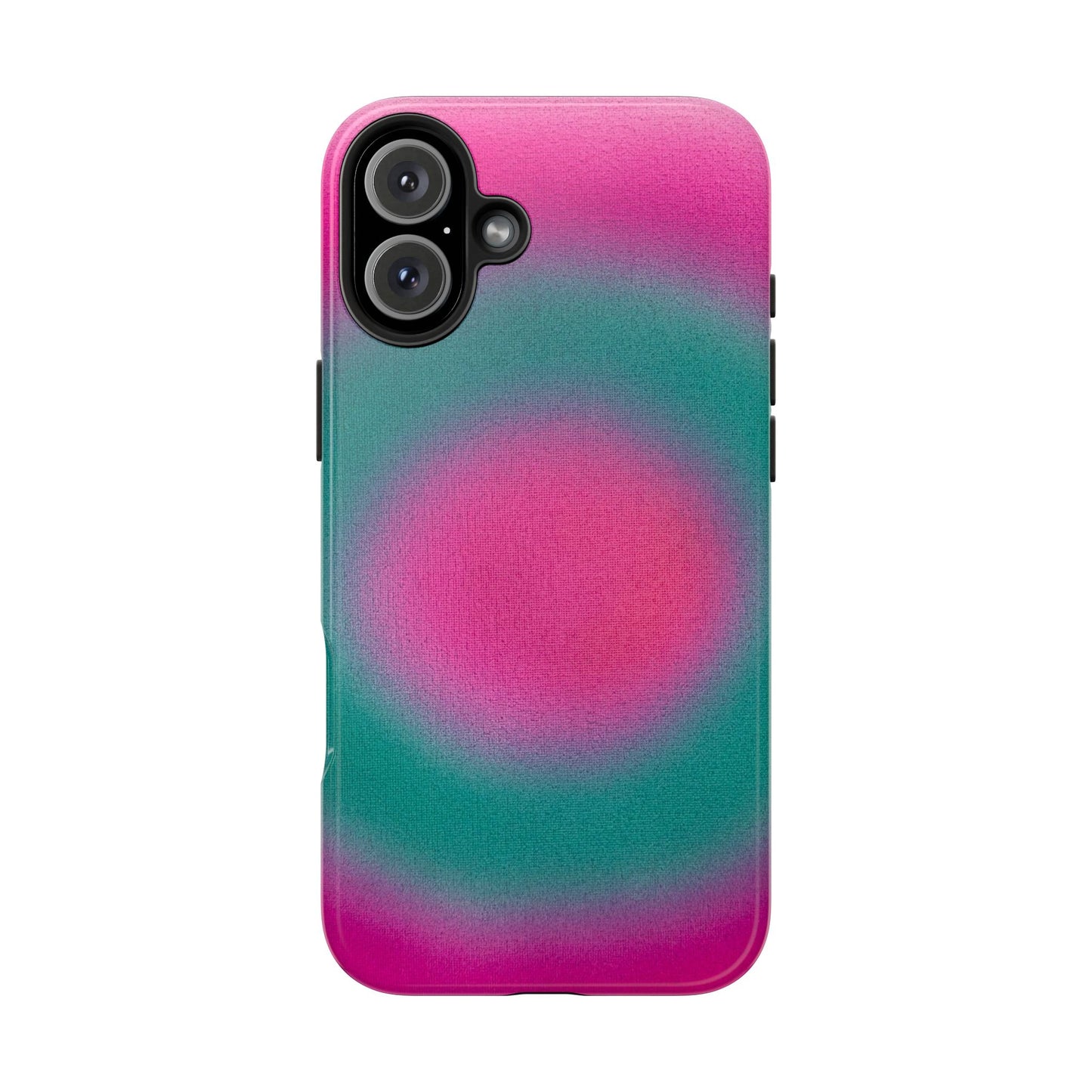 "watermelon swirl" aura airbrush iPhone case