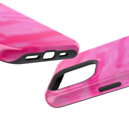 MagSafe "pink camo" airbrush iPhone case