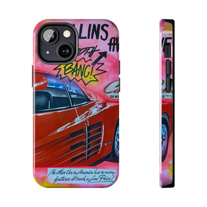"miami momentos" airbrush iPhone case