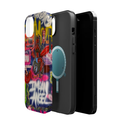MagSafe "im an angel" airbrush iPhone case