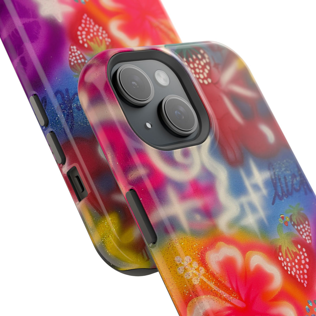 MagSafe „luck & luv“ Airbrush iPhone-Hülle