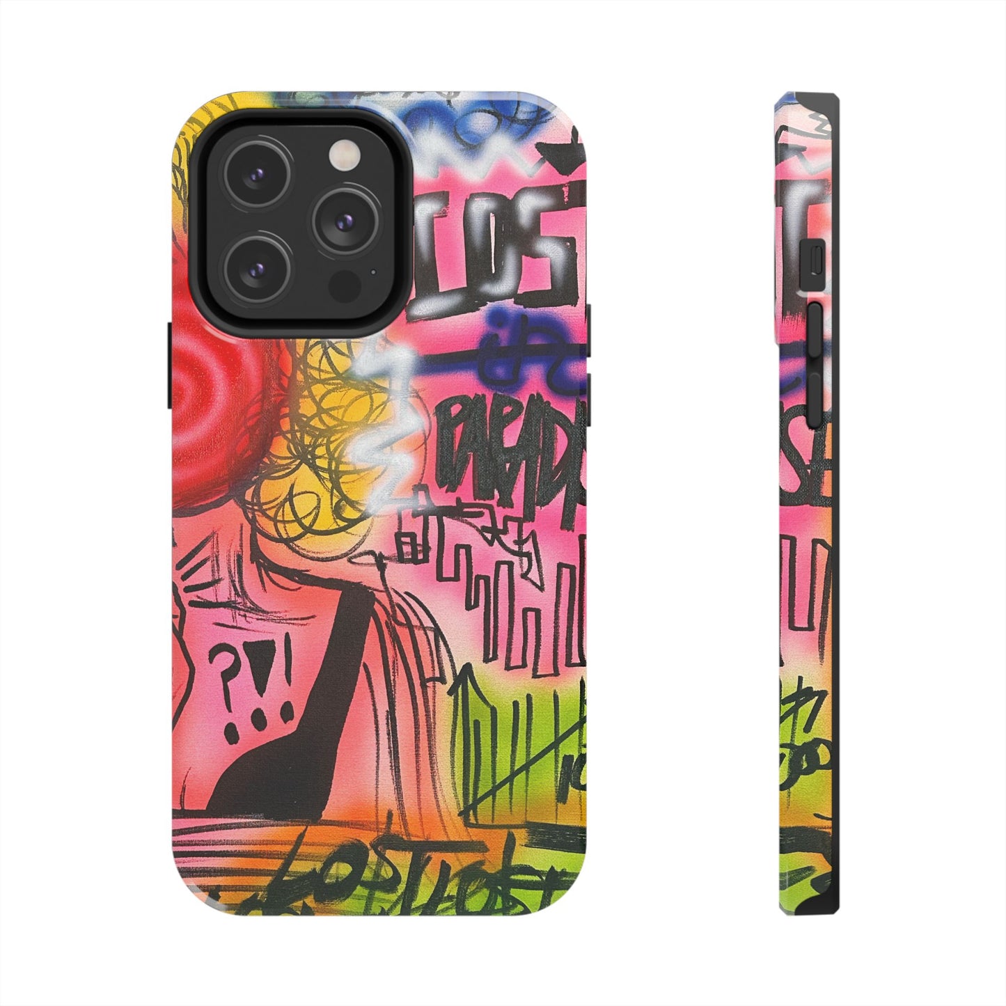 "lost in paradise" airbrush iPhone case