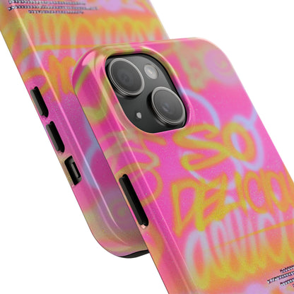 "so delicious" airbrush iPhone case