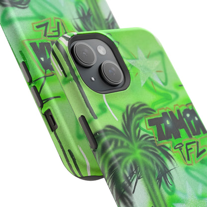 MagSafe "tampa, fl" airbrush iPhone case