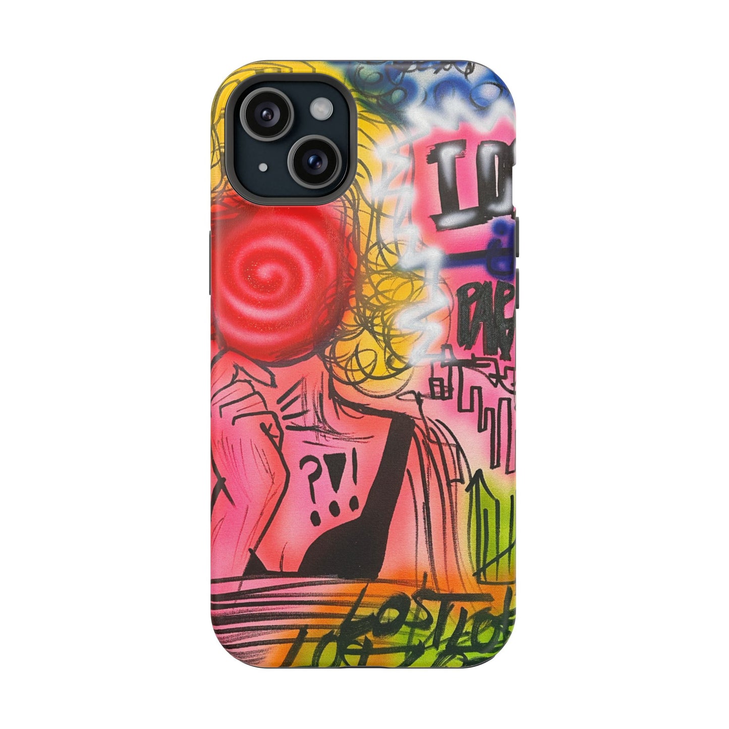 MagSafe „Lost in Paradise“ Airbrush-iPhone-Hülle