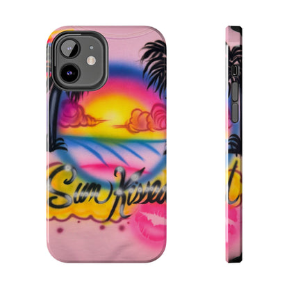 "sunkissed" airbrush iPhone case