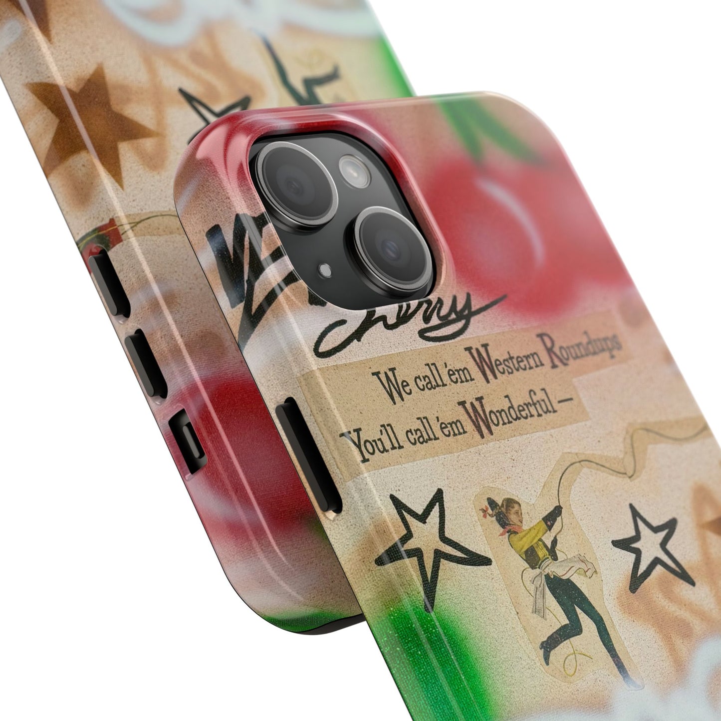 "the rodeo" airbrush iPhone case