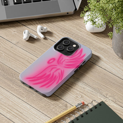 "angel wings" airbrush iPhone case